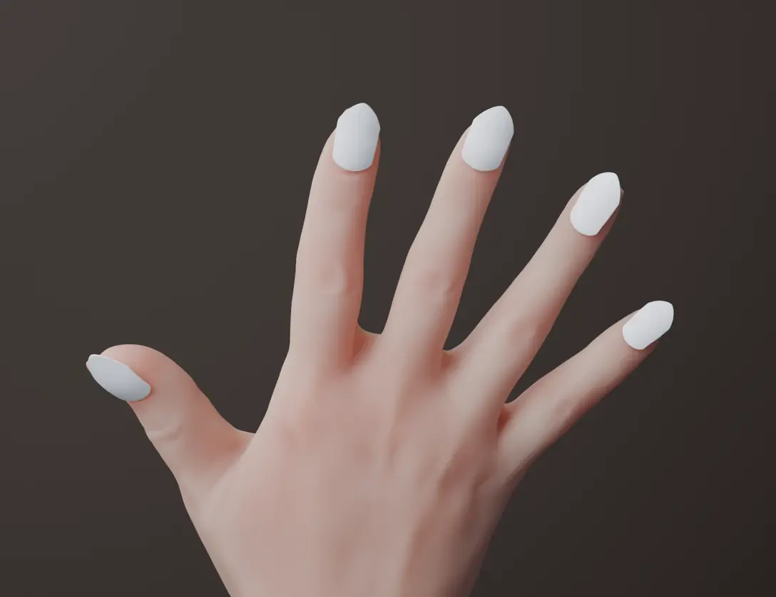 Preview of your custom set on a hand